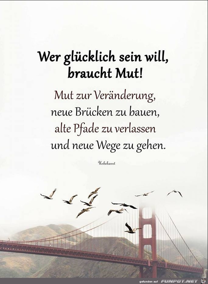 Wer gluecklich sein will Wer gluecklich sein will