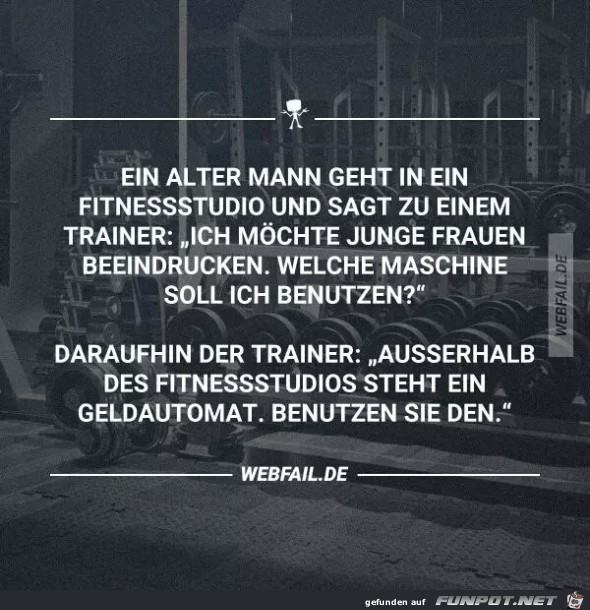 Ein alter Mann... Ein alter Mann...