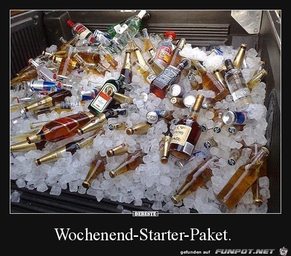 Starterpaket frs Wochenende