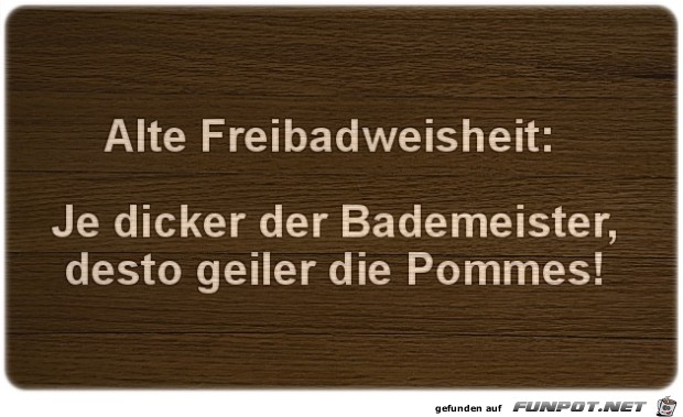 Bademeister Bademeister