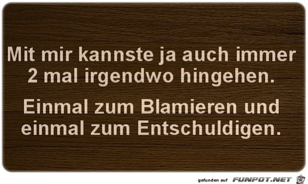 Mit mir kannste... Mit mir kannste...