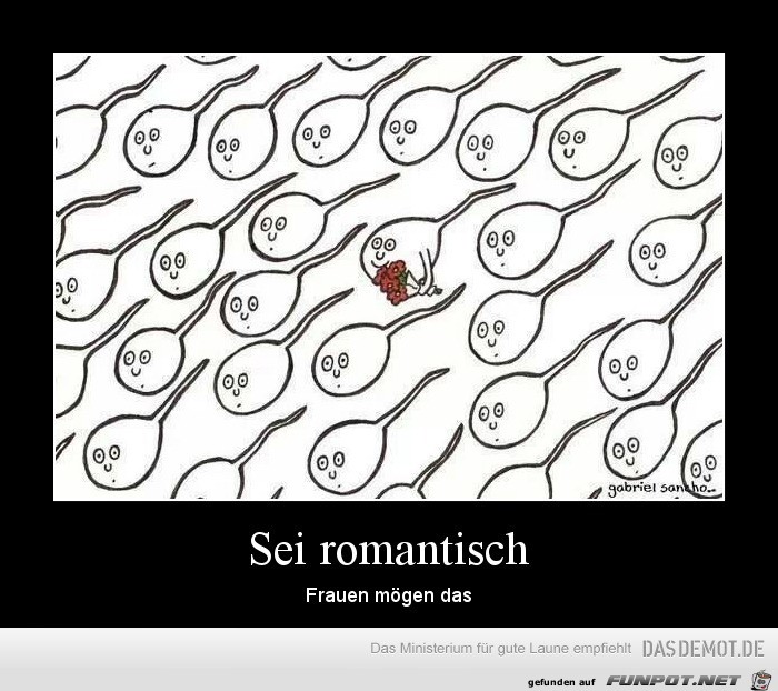 Sei romantisch