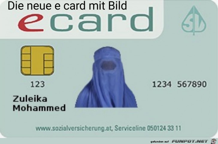 Die neue e-card...