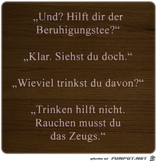 Beruhigungs-Tee Beruhigungs-Tee
