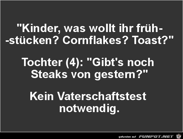 Klasse Frühstück Klasse Frühstück