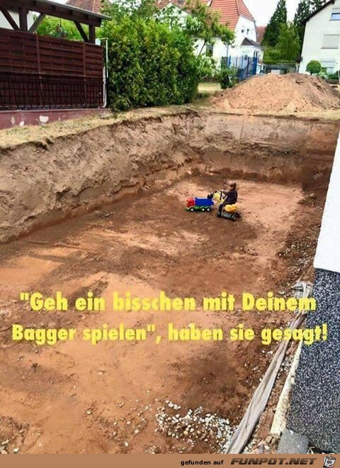 Ziemlich viel gebaggert Ziemlich viel gebaggert