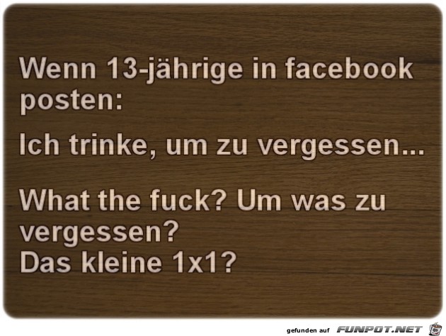 Wenn 13-jaehrige.. Wenn 13-jaehrige..