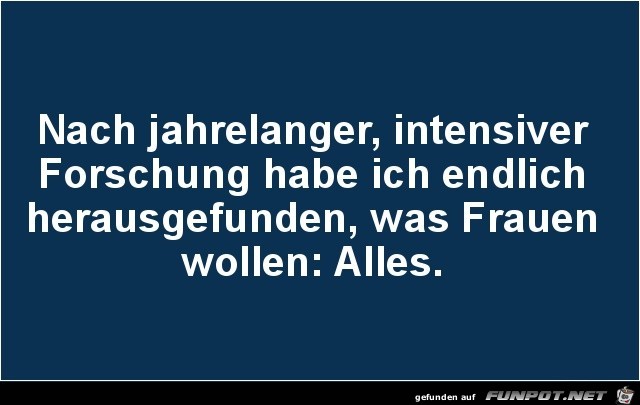 Was Frauen wollen