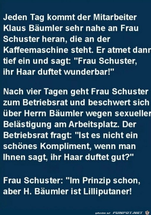 Ihr Haar duftet gut Ihr Haar duftet gut