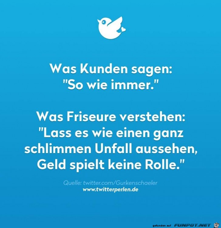 So wie immer So wie immer