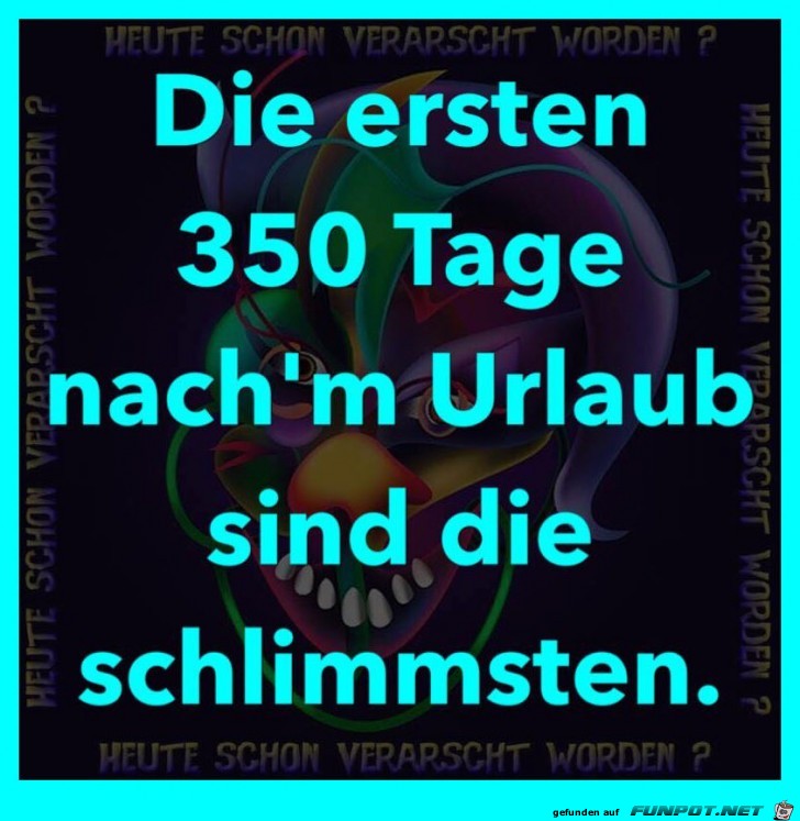 Urlaub Urlaub