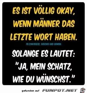 Das letzte Wort Das letzte Wort