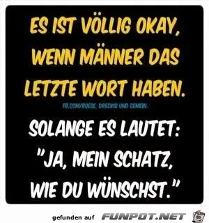 Das letzte Wort