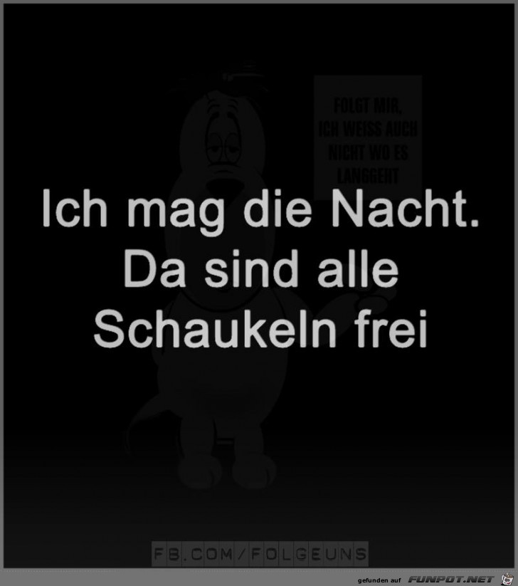 Ich mag die Nacht Ich mag die Nacht