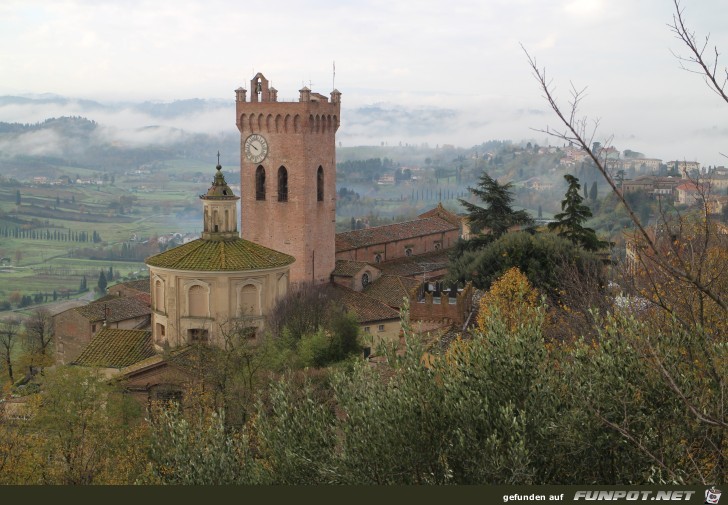 Impressionen aus San Miniato in der Toskana