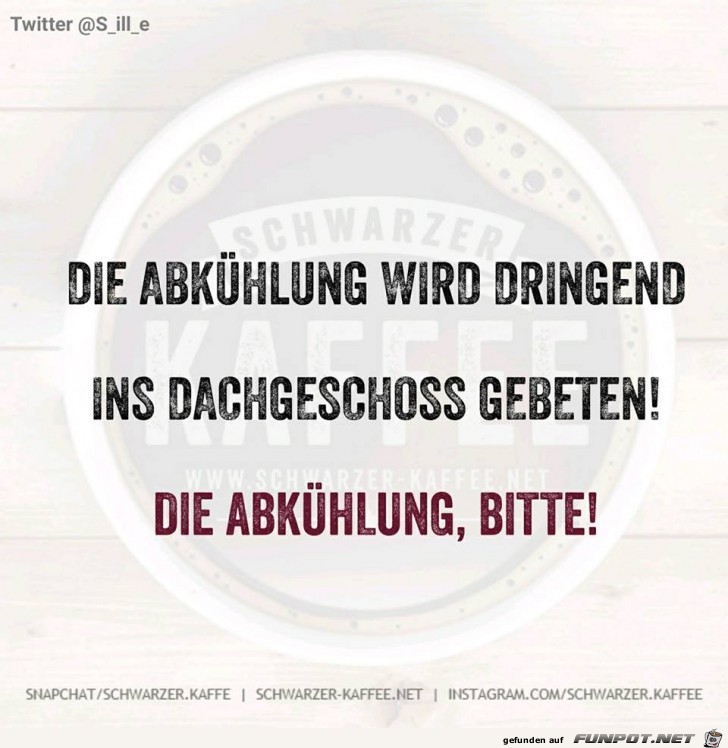 Die Abkühlung Die Abkühlung