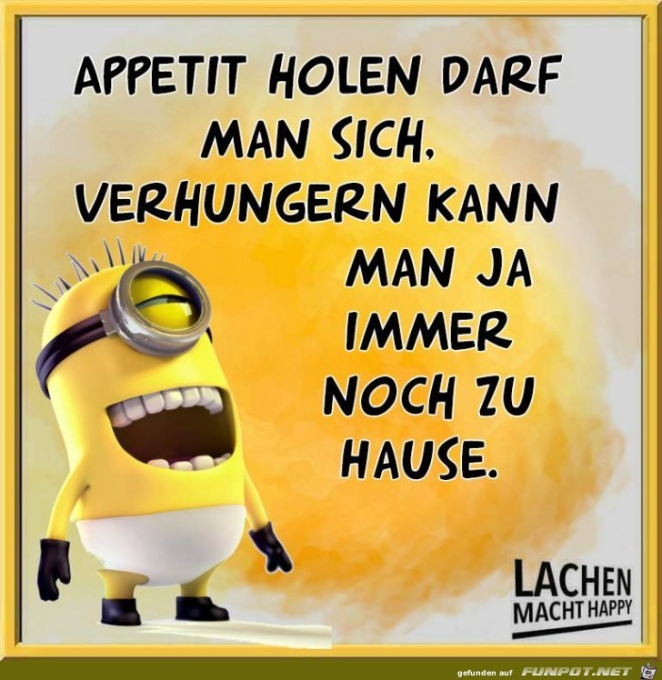 Appetit holen darf man sich Appetit holen darf man sich