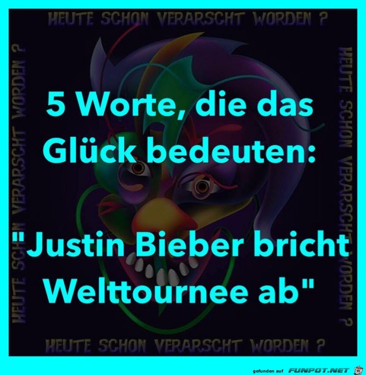 5 Worte