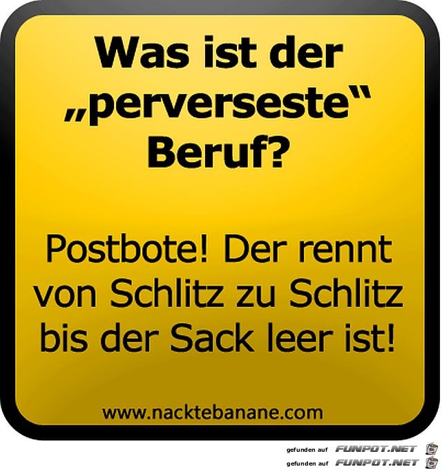 Was ist der perverseste Beruf