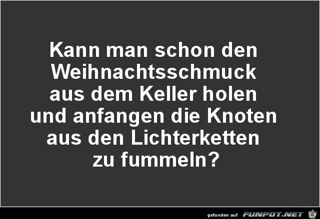 Wichtige Frage