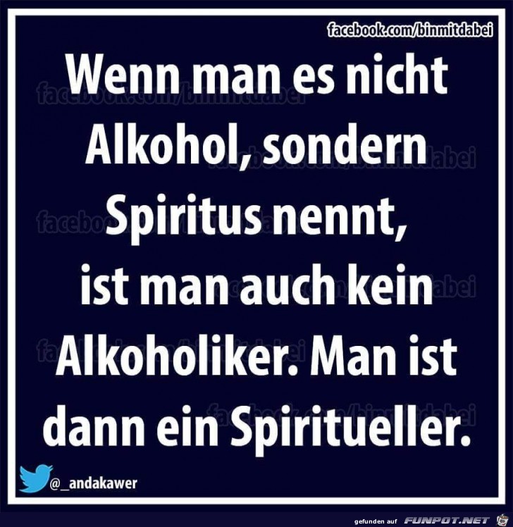 Kein Alkohol