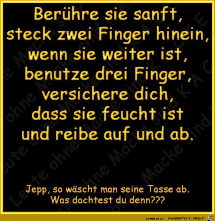 Beruehre sie sanft Beruehre sie sanft