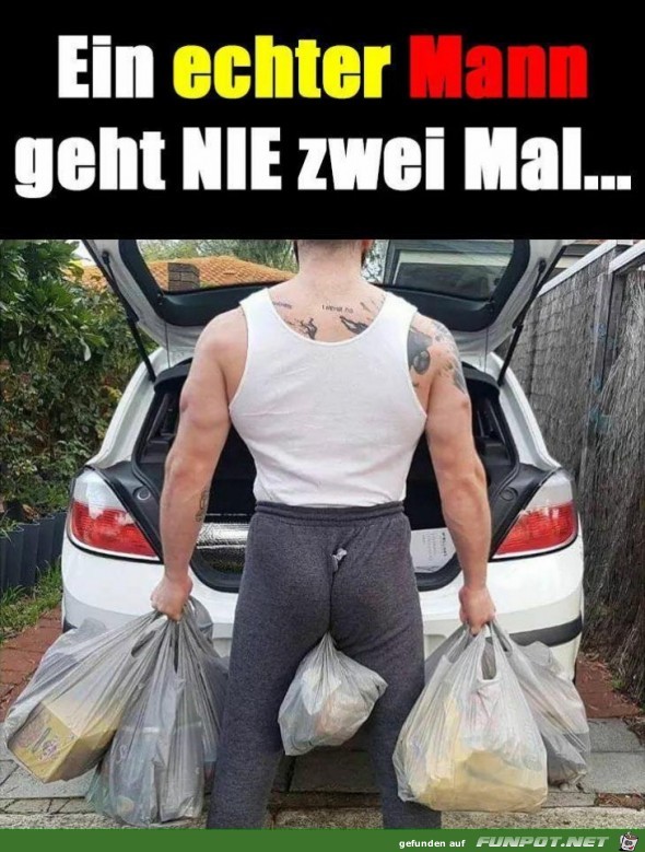 Hauptsache nicht zweimal laufen Hauptsache nicht zweimal laufen