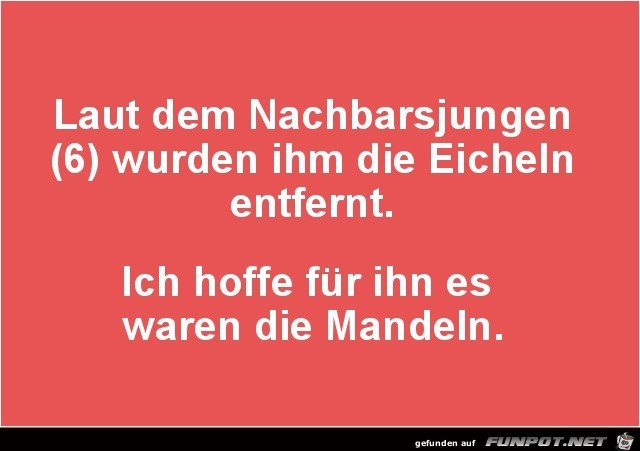 Der arme Junge Der arme Junge