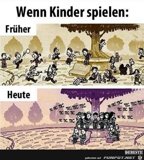 wenn Kinder spielen