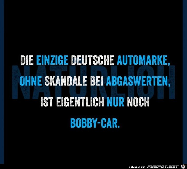 So ist es