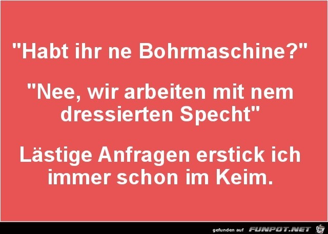 Lästige Anfragen Lästige Anfragen