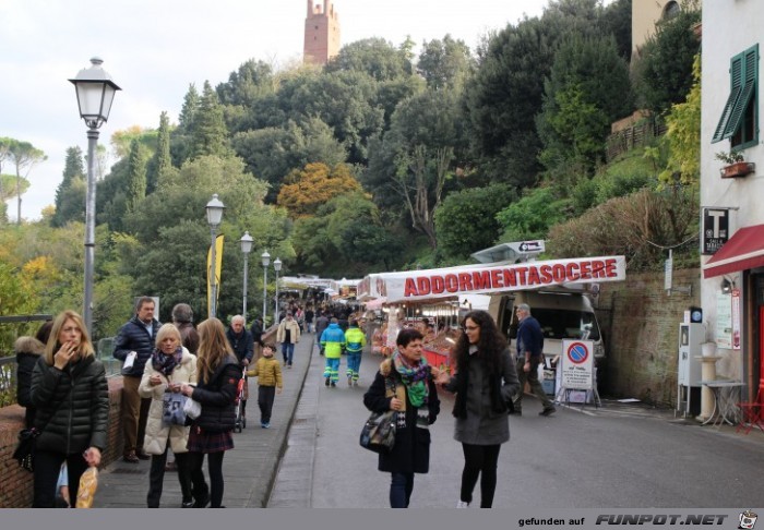 Impressionen vom Trffelfest in San Miniato (Toskana)