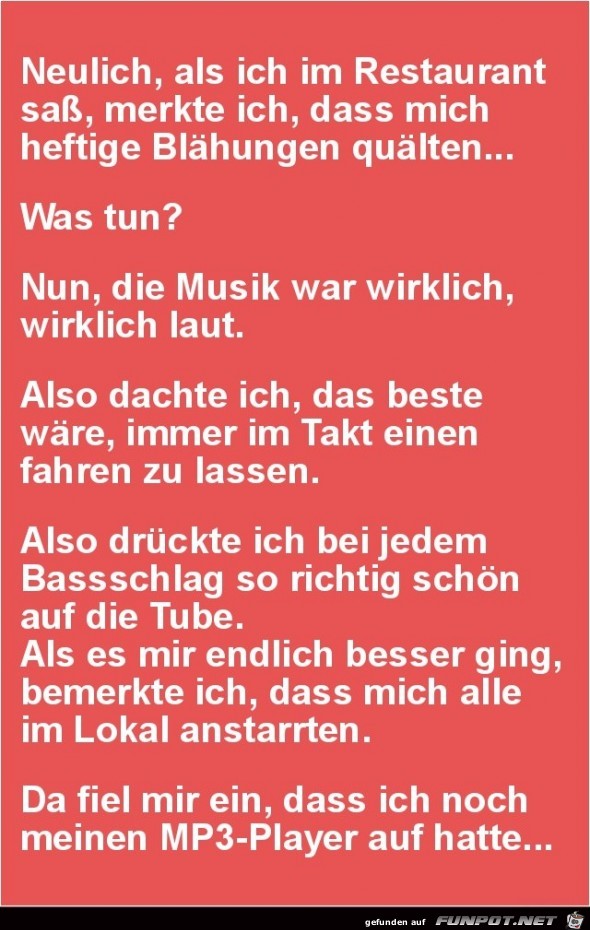 als ich im Restaurant sass als ich im Restaurant sass