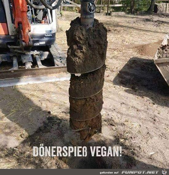 Veganer Spieß Veganer Spieß