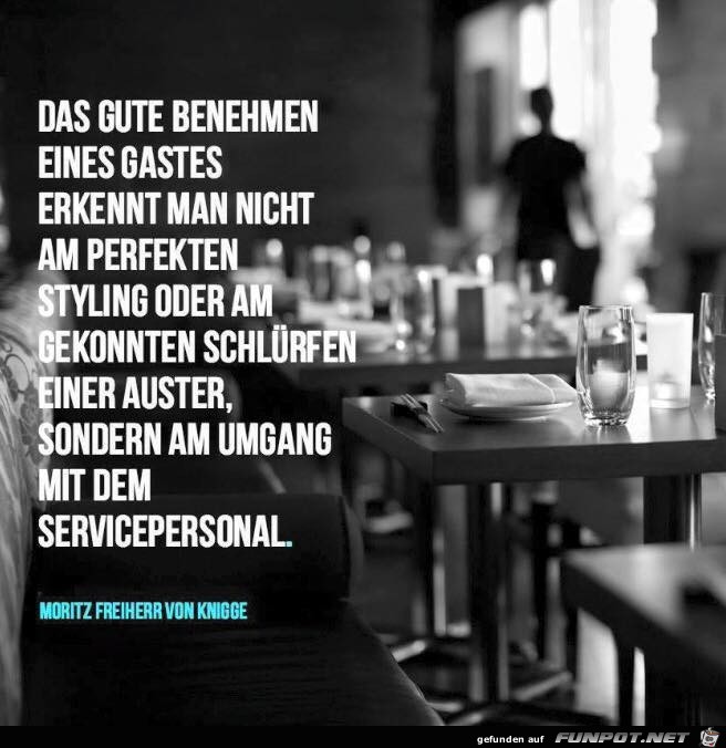 Gutes benehmen Gutes benehmen