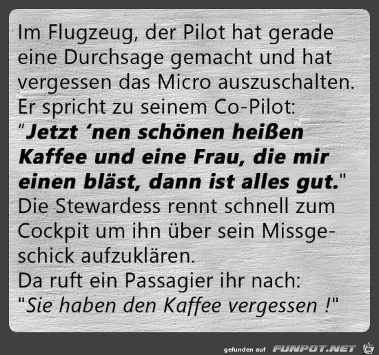 Im Flugzeug.. Im Flugzeug..