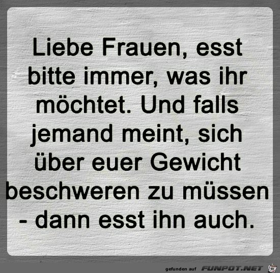 Liebe Frauen.. Liebe Frauen..