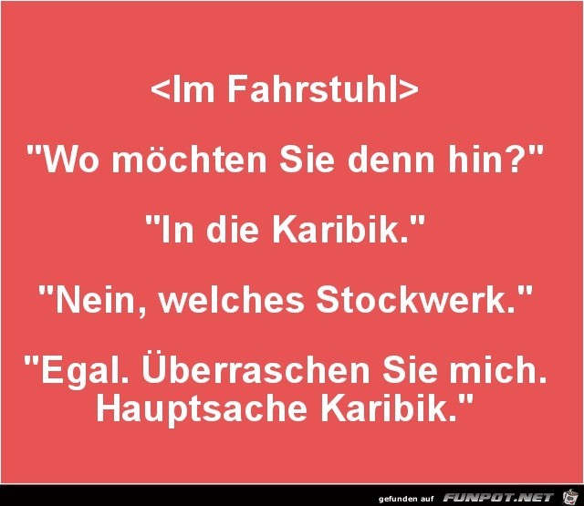 im Fahrstuhl im Fahrstuhl