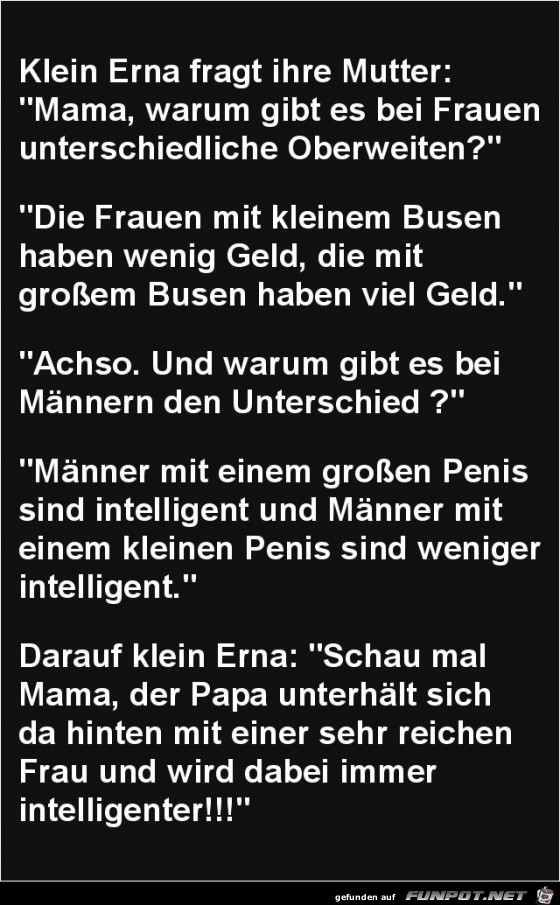 Er hat gut aufgepasst Er hat gut aufgepasst
