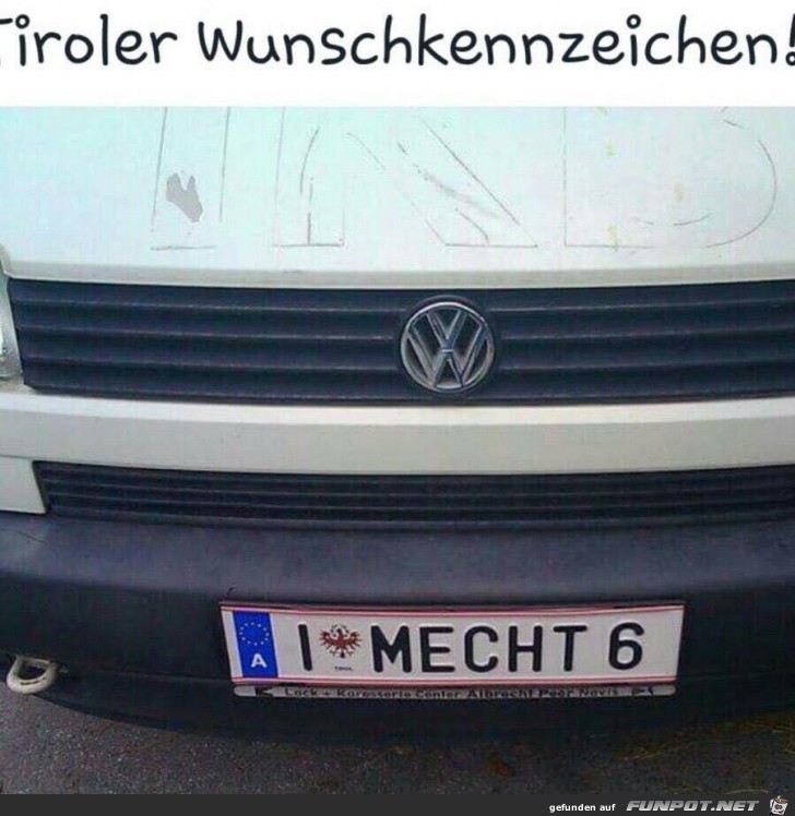 Wunschkennzeichen Wunschkennzeichen