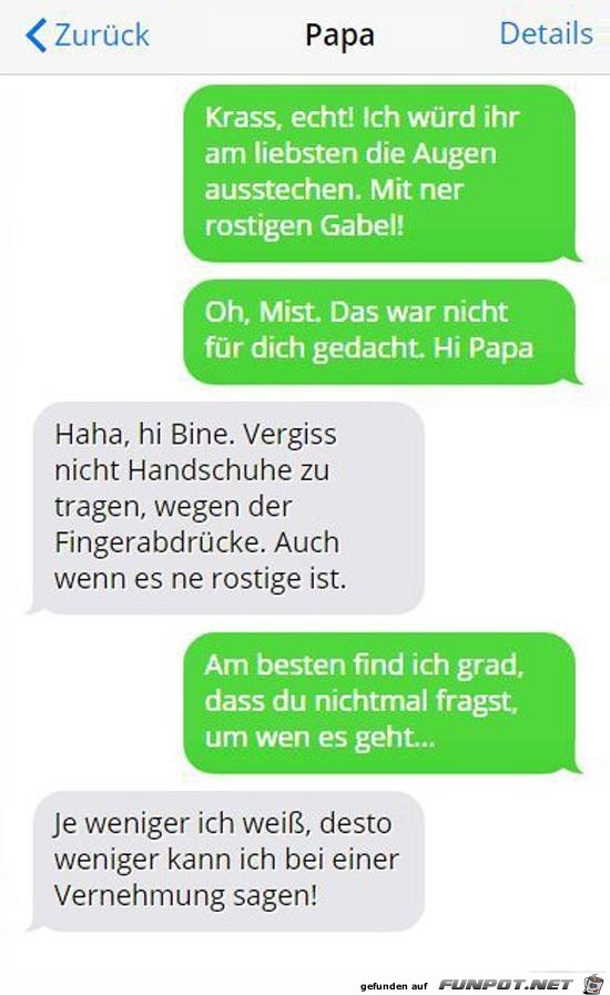 Er ist clever