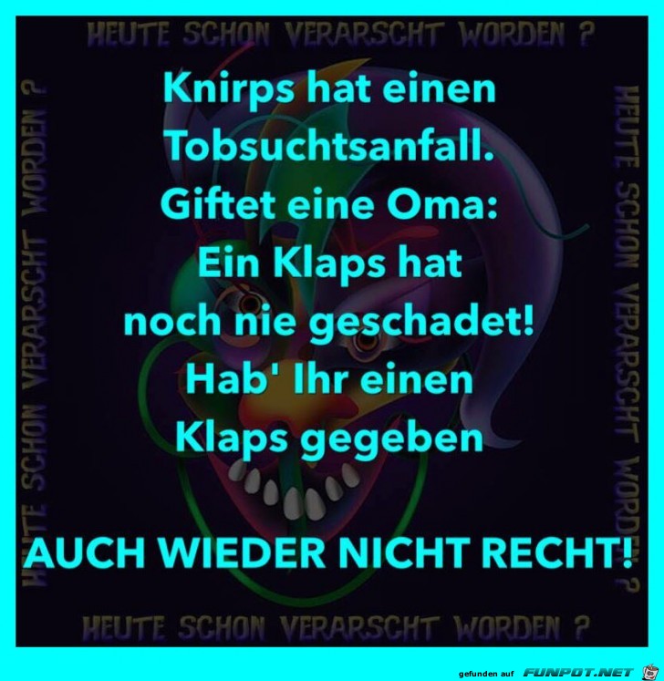 Tobsuchtsanfall Tobsuchtsanfall