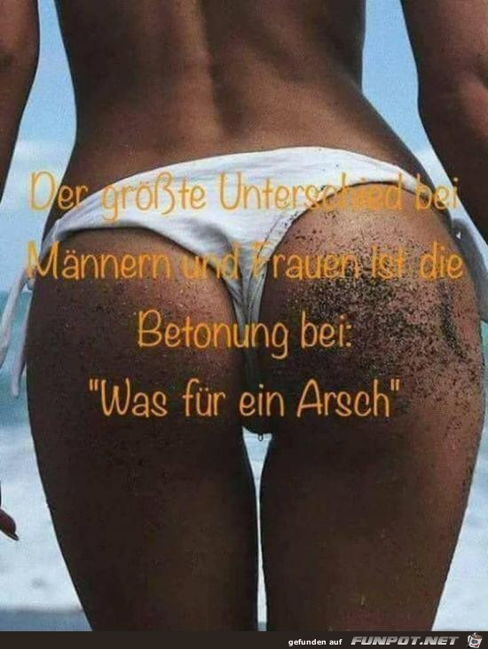 Der große Unterschied Der große Unterschied