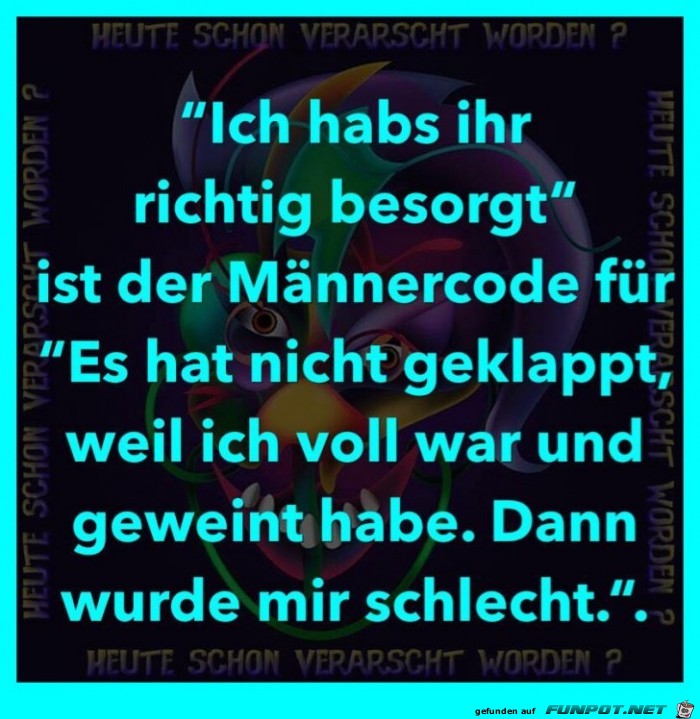 Ich hab Ihr richtig besorgt Ich hab Ihr richtig besorgt