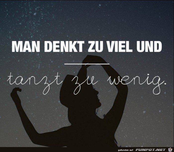 Man denkt zu viel Man denkt zu viel