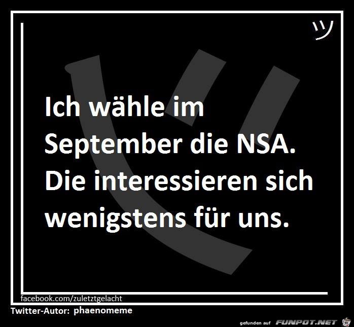 Wahl im September Wahl im September