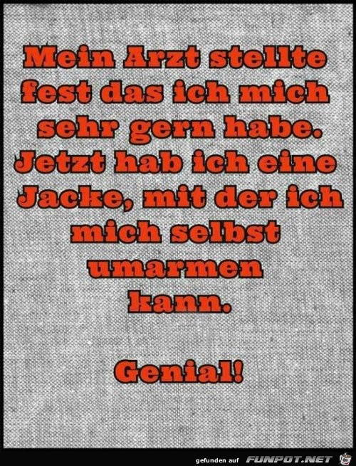 mein Arzt stellte fest:....... mein Arzt stellte fest:.......