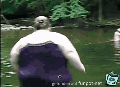 Ins Wasser gefallen... Ins Wasser gefallen...