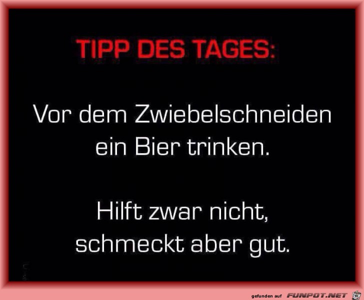 Tipp des Tages