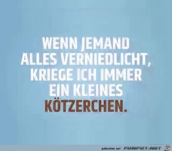 Verniedlichen Verniedlichen